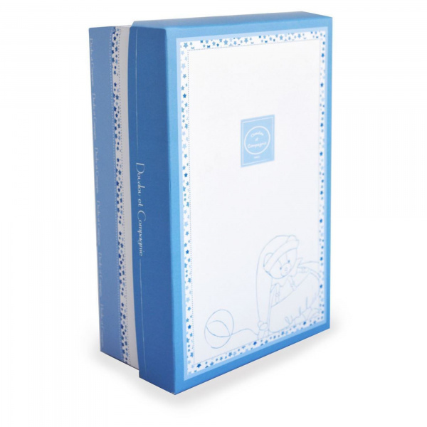 Doudou attache sucette perlidoudou ours petit roi Doudou et compagnie