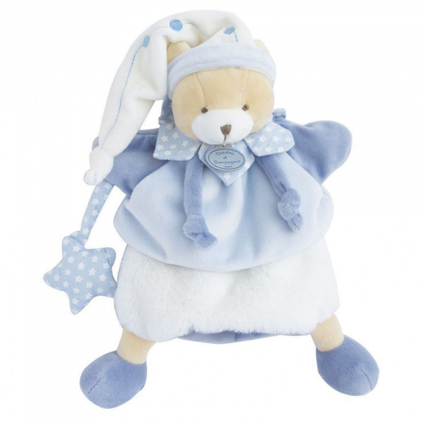 Doudou marionnette ours petit chou Doudou et compagnie