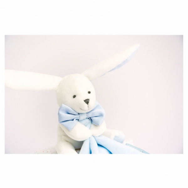 Doudou mouchoir boîte fleur lapin ciel Doudou et compagnie