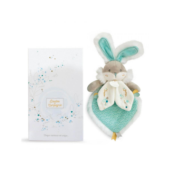 Doudou lapin de sucre amande Doudou et compagnie