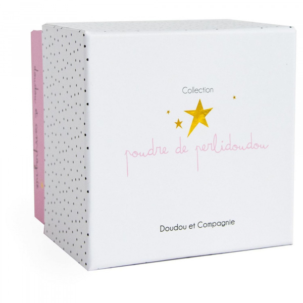 Doudou mouchoir perlidoudou lapin étoile rose Doudou et compagnie