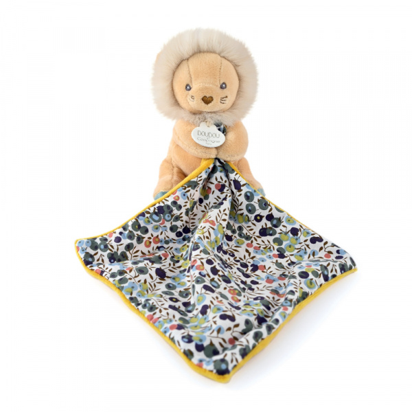 Doudou mouchoir boh'aime lion Doudou et compagnie