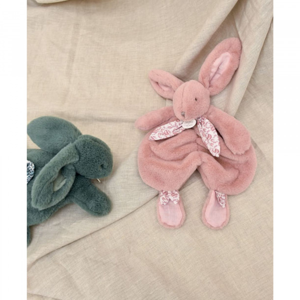 Doudou lapin rose lapin doudou 29 cm Doudou et compagnie