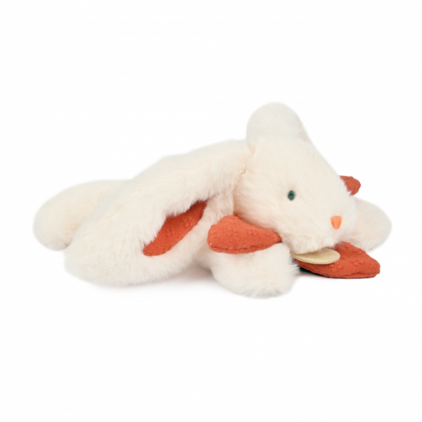 Doudou pantin lapin bonbon 20 cm terracotta Doudou et compagnie