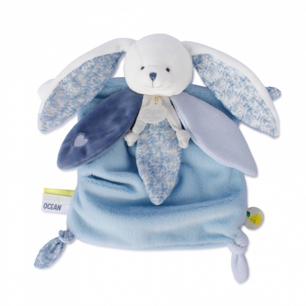 Doudou lapin 25 cm vanille fraise Doudou et compagnie