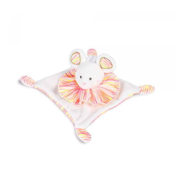 Doudou plat les chouchoux 20 cm souris Doudou et compagnie