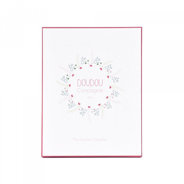 Doudou plat les chouchoux 20 cm souris Doudou et compagnie