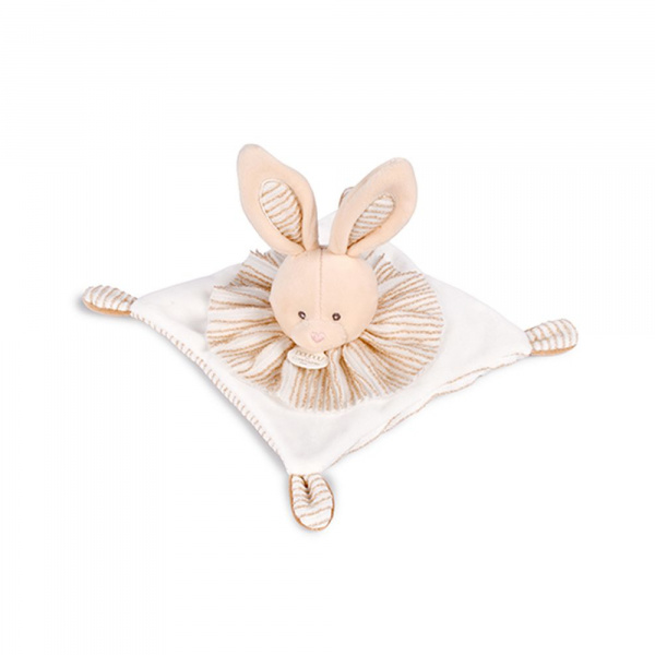 Doudou plat les chouchoux 20 cm lapin Doudou et compagnie