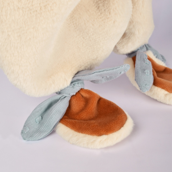 Doudou plat 29 cm timo le renard Doudou et compagnie