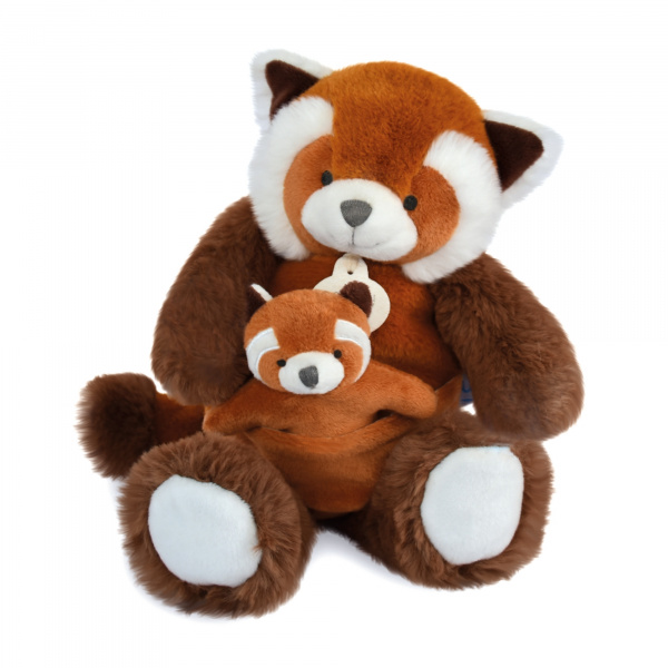 Peluche panda roux unicef Doudou et compagnie