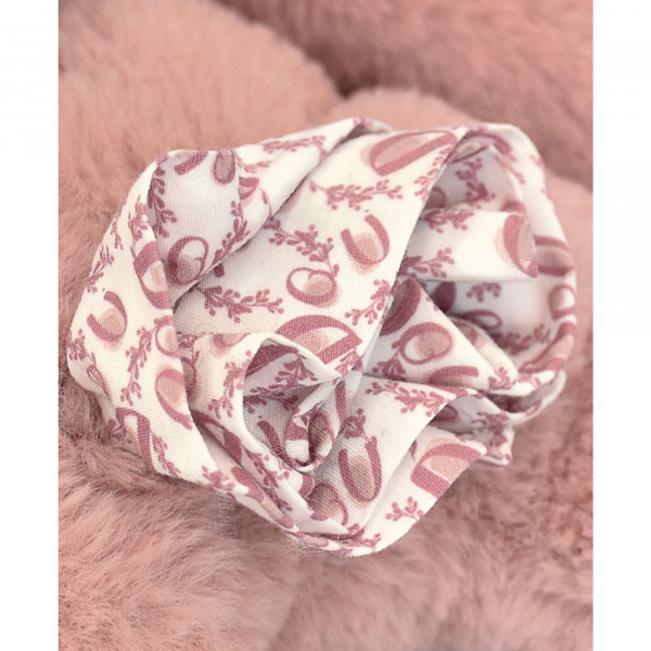 Peluche lapin doudou rose poudré 25 cm Doudou et compagnie