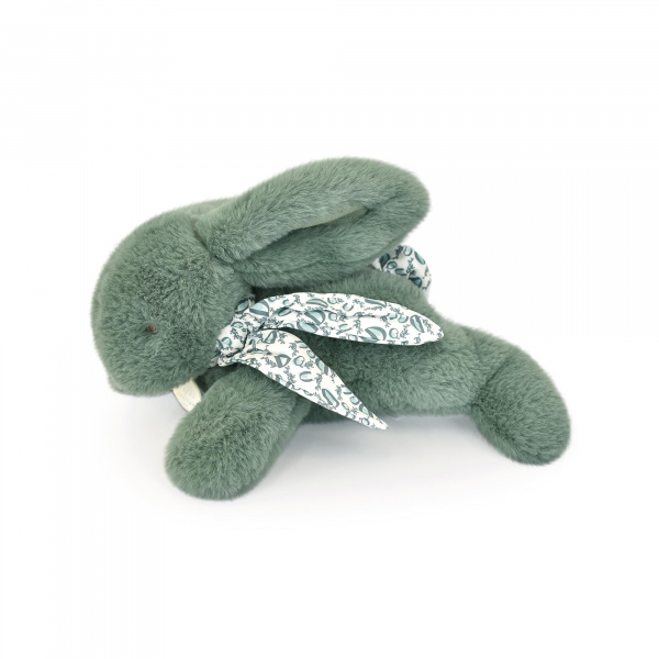 Peluche lapin doudou vert sauge 25 cm Doudou et compagnie