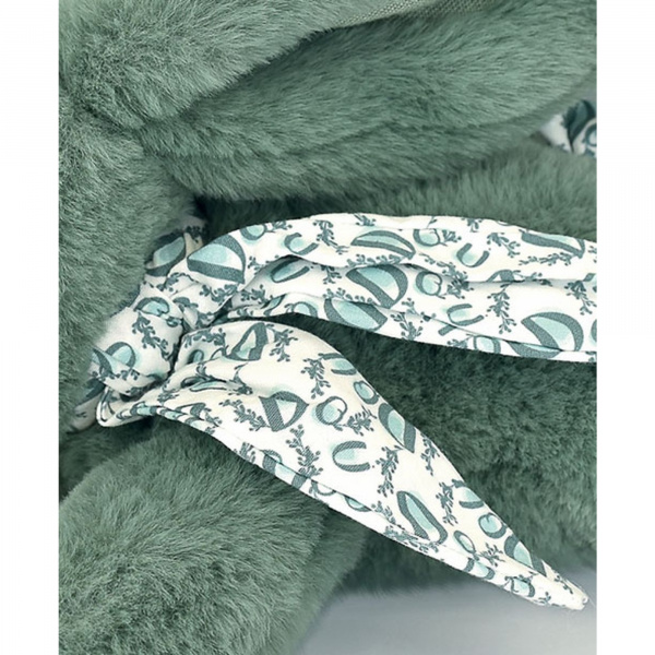 Peluche lapin doudou vert sauge 25 cm Doudou et compagnie