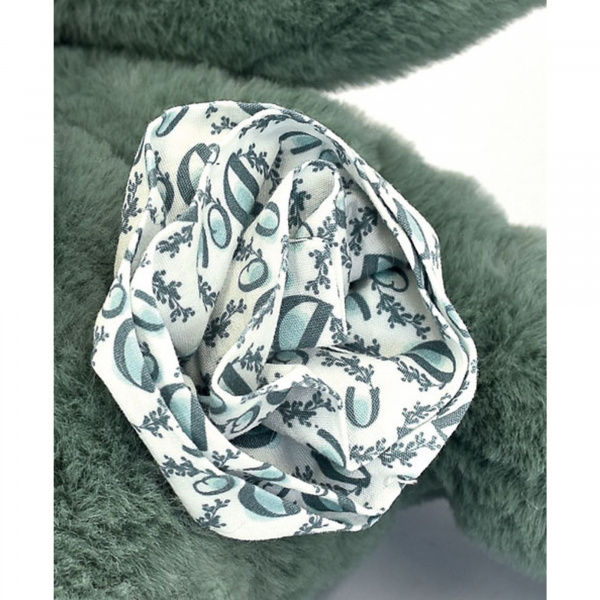 Peluche lapin doudou vert sauge 25 cm Doudou et compagnie