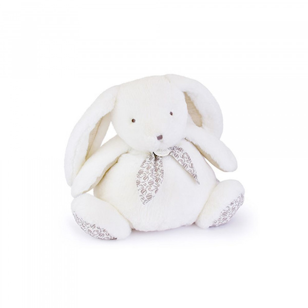 Peluche lapin doudou 42 cm blanc Doudou et compagnie