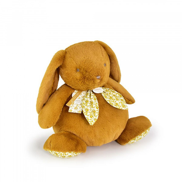 Peluche lapin doudou 42 cm ocre Doudou et compagnie