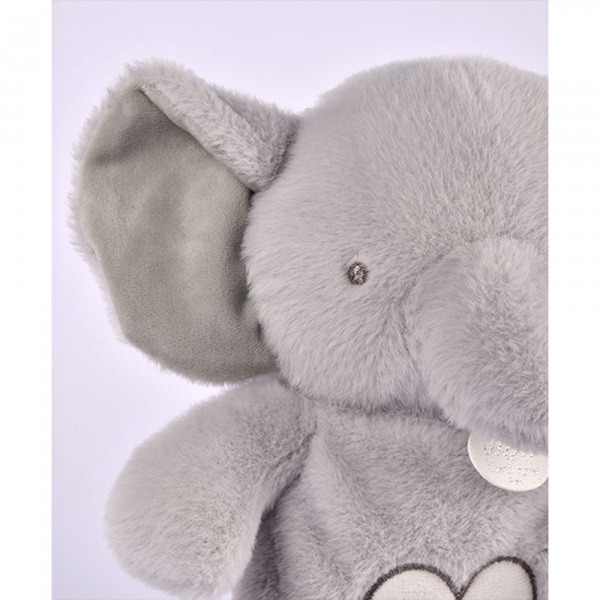 Peluche sonore et lumineuse respi'rêves elephant Doudou et compagnie