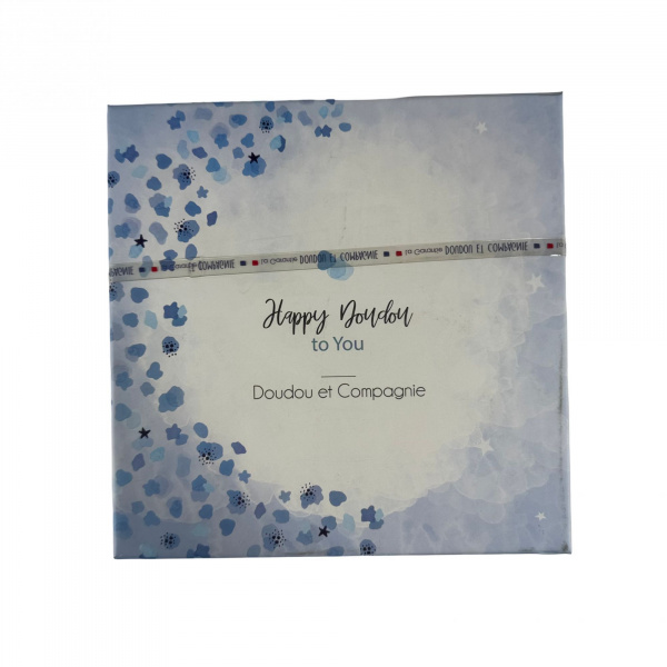 Les imparfaits - doudou pantin happy glossy blanc Doudou et compagnie