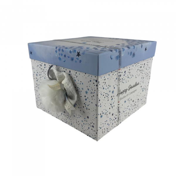 Les imparfaits - doudou pantin happy glossy blanc Doudou et compagnie