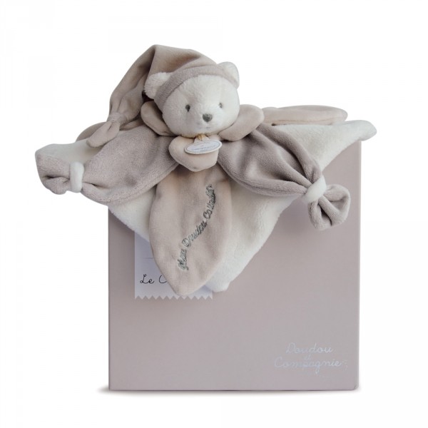 Doudou collector ours taupe Doudou et compagnie