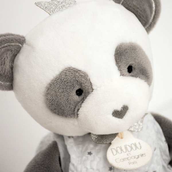 Peluche bébé happy pop pompon paon Doudou et compagnie