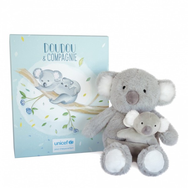 Peluche koala unicef Doudou et compagnie