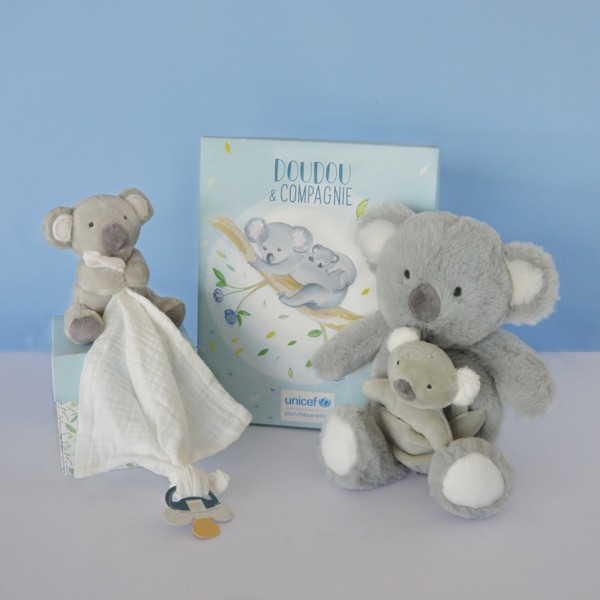 Peluche koala unicef Doudou et compagnie