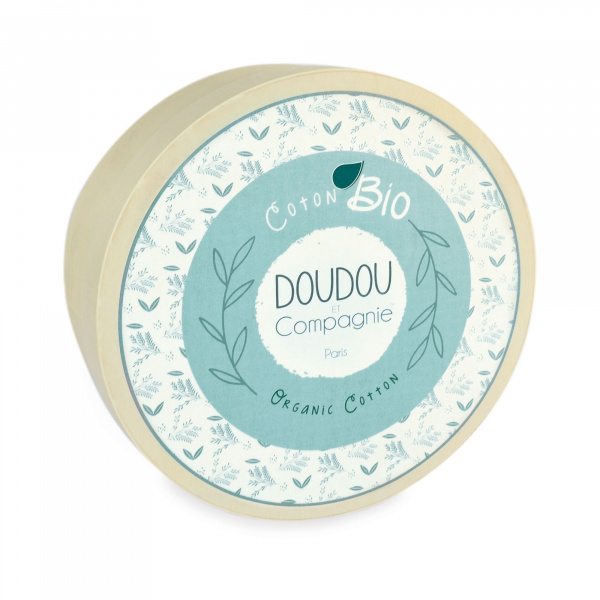 Doudou plat botanic lapin rose Doudou et compagnie