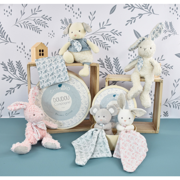Doudou botanic pantin chien 22 cm Doudou et compagnie