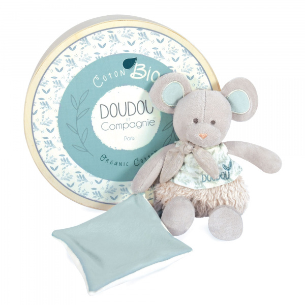 Doudou botanic pantin souris 22 cm Doudou et compagnie