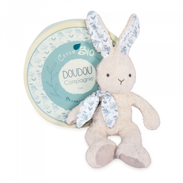 Doudou botanic lapin blanc Doudou et compagnie
