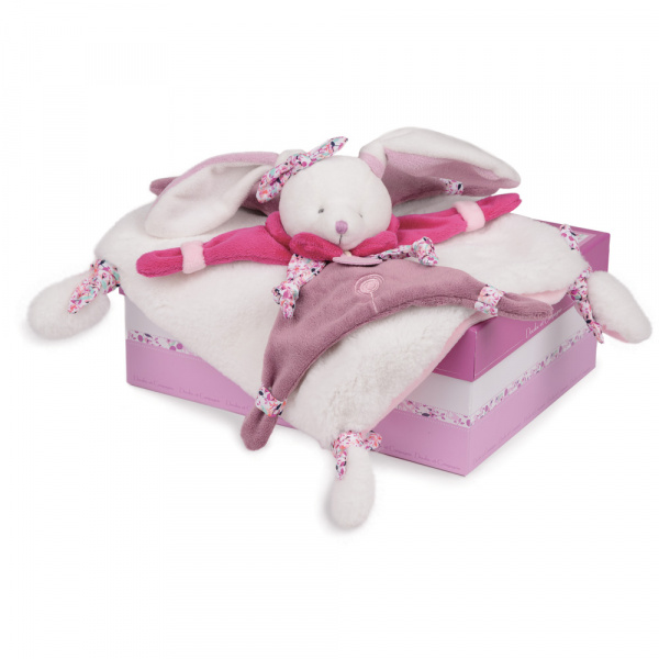 Doudou lapin cerise Doudou et compagnie