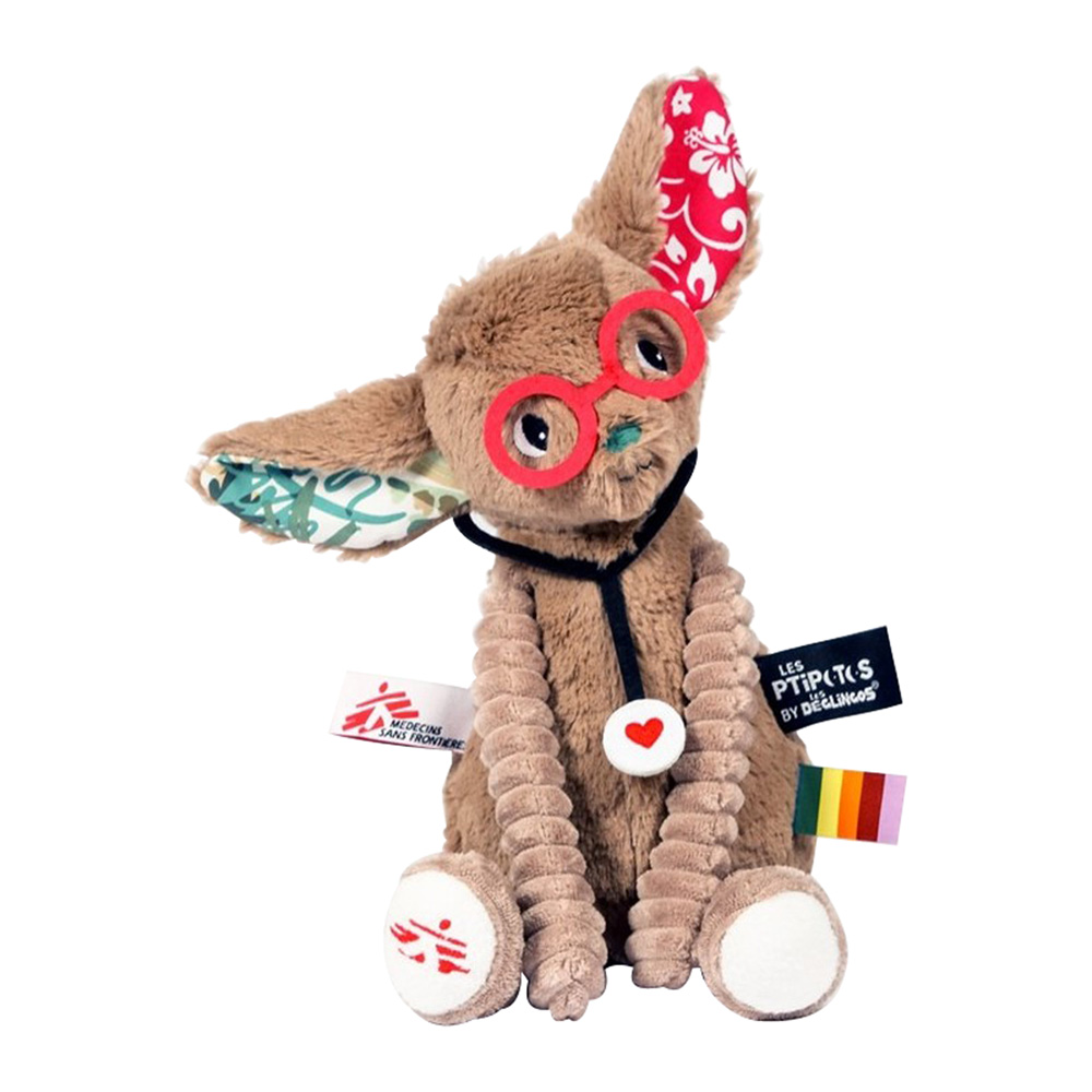 Peluche Bebe Tamalou Le Fennec De Les Deglingos Sur Allobebe