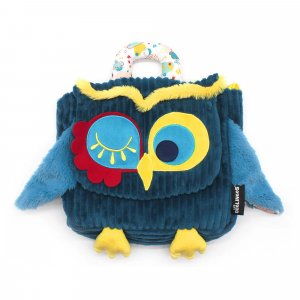 Sac à dos velours Les deglingos