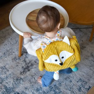 Sac à dos velours Les deglingos