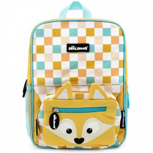 Sac à dos enfant 2 en 1 avec banane cyranos le renard Les deglingos