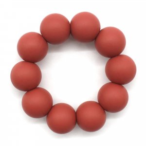 Anneau de dentition silicone et bois mélimélos la biche Les deglingos