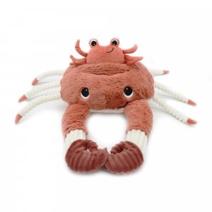 Peluche crabe et son bébé Les deglingos