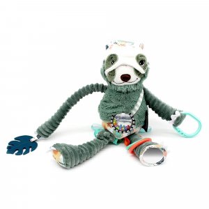 Peluche d'activités nomade chillos le paresseux Les deglingos
