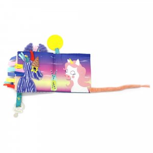 Livre d'éveil kiprokos le zèbre Les deglingos