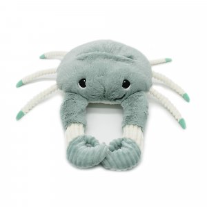 Peluche géante les ptipotos crabe et son bébé cassecou menthe Les deglingos