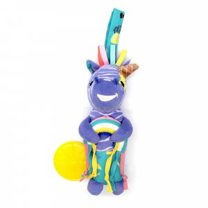 Peluche carillon kiprokos le zèbre Les deglingos