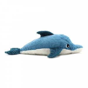 Peluche les ptipotos dauphin et son bébé bleu Les deglingos