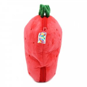 Peluche réversible flipetz chouette et fraise Les deglingos
