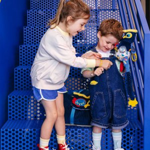 Peluche d'activités nomade Les deglingos