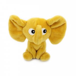 Peluche les ptipotos éléphant et son bébé Les deglingos