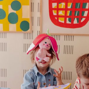 Peluche réversible Les deglingos