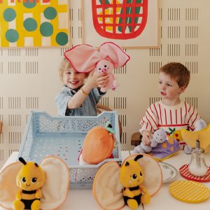 Peluche réversible Les deglingos