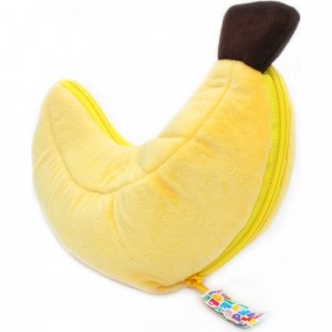 Peluche réversible flipetz papillon et banane Les deglingos