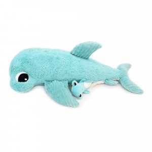 Peluche les ptipotos requin et son bébé aqua Les deglingos